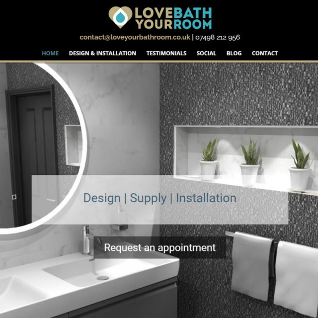 Today we're taking a look at loveyourbathroom.co.uk! We built this small business website for Love Your Bathroom, a local bathroom design & installation company in Surrey. #smallbusiness #webdesign #localbusiness #surrey @LYB2013 @love_bathroom