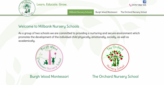 Take a look at the new website we’ve just launched for Millbank Nursery Schools in Banstead. #nurseryschoolbanstead #montessori #websitedesign