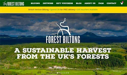 Have you ever tried Biltong?  Check out our new shop website for Forest Biltong. #shopwebsite #biltong #ecommercewebsite #Redhill